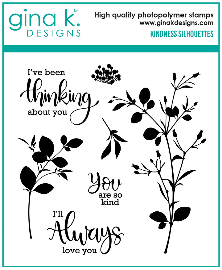 Gina K Designs - STAMPS- Kindness Silhouettes