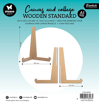 SL - Journal & Canvas Stand MDF - A5 Essentials nr.22