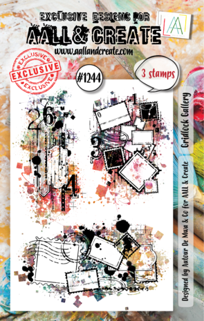 AALL & Create - Stamp Set A7 Gridlock Gallery AALL & Create - Stamp Set A7 Gridlock Gallery