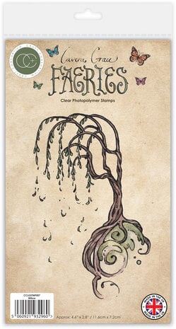 Craft Consortium  -Fairies A6 Clear Photopolymer Stamps Willow
