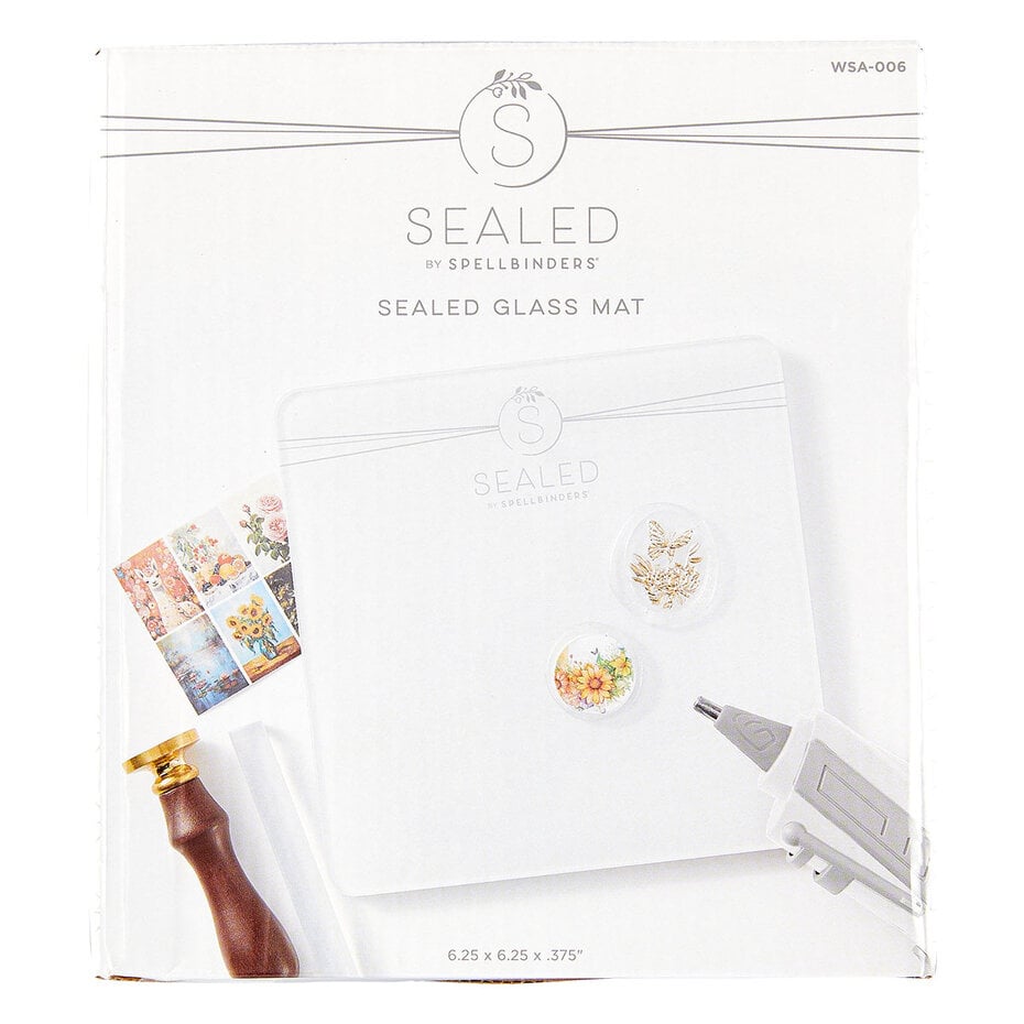 Spellbinders - Clear Seal Maker Tool Sealed Glass Mat