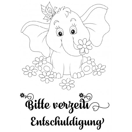 memories4you-stempel-a7-tiere-elefant