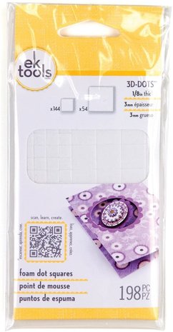 EK Success Tools - Foam Dot Squares (198pcs)  EK Success Tools - Foam Dot Squares (198pcs)