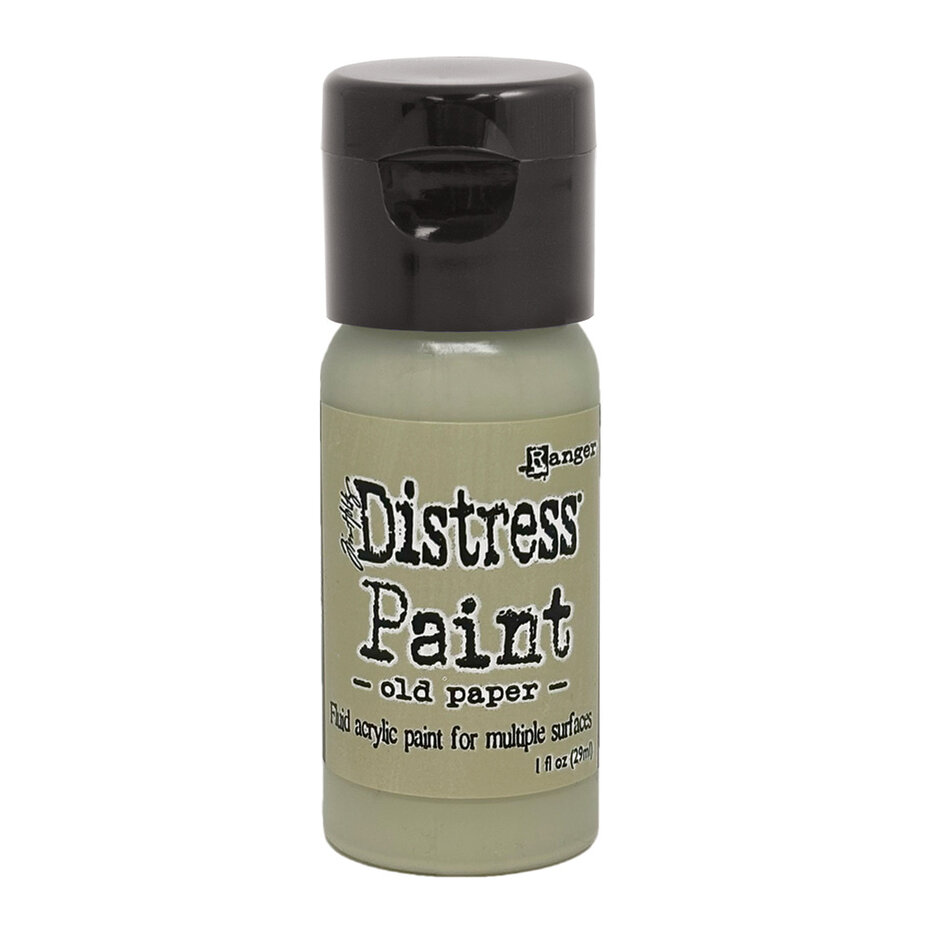 Ranger - Tim Holtz Distress Paint Flip Top Old Paper 1 fl oz (29 ml)