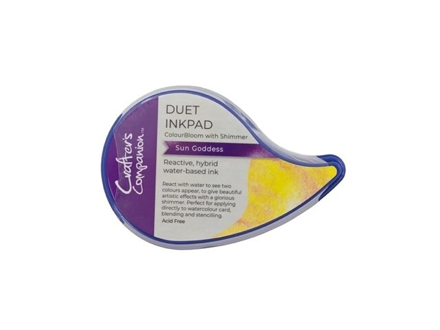 CC - Duet Inkpad - ColourBloom Shimmer - Sun Goddess CC - Duet Inkpad - ColourBloom Shimmer - Sun Goddess