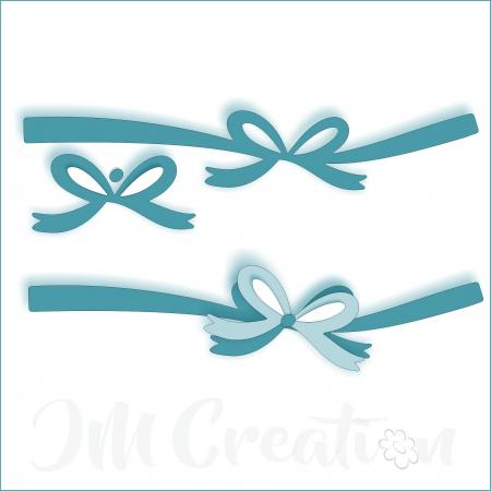 JM Creation - Schleife mit Band - Stanzschablone