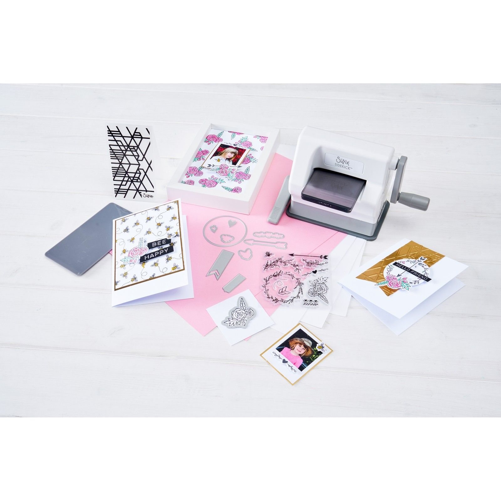 Sizzix • Sidekick Starter Kit White & Gray