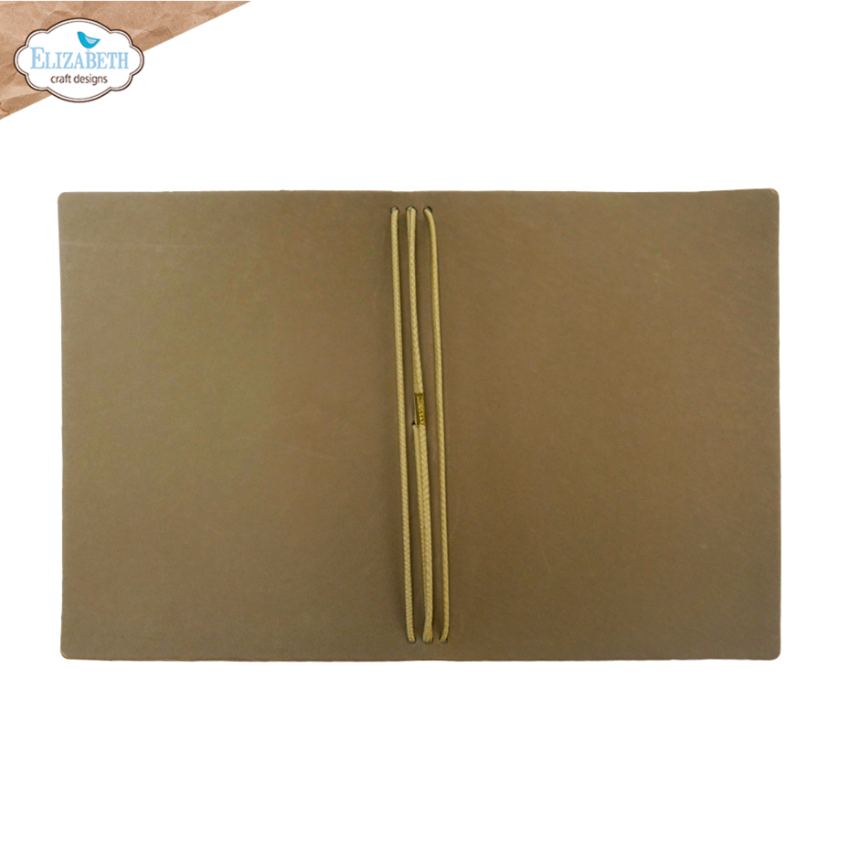 Elizabeth Craft - Beautifully Worn Art Journal Passport XL Sandstone by Devid Roodenburg