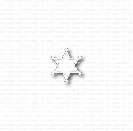 Gummiapan - Sheriff Badge