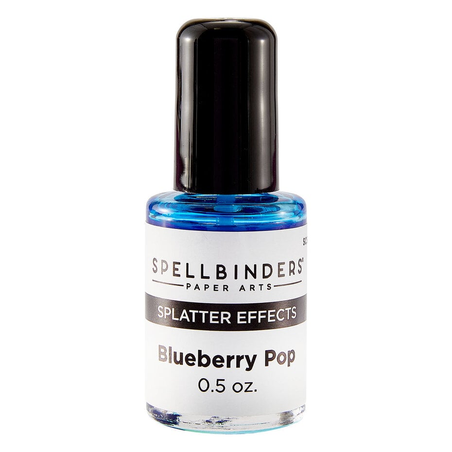 Spellbinders - Blueberry Pop Splatter Effects