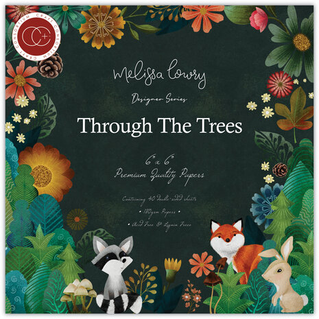 Craft Consortium - Through The Trees 6x6 Inch Paper Pad