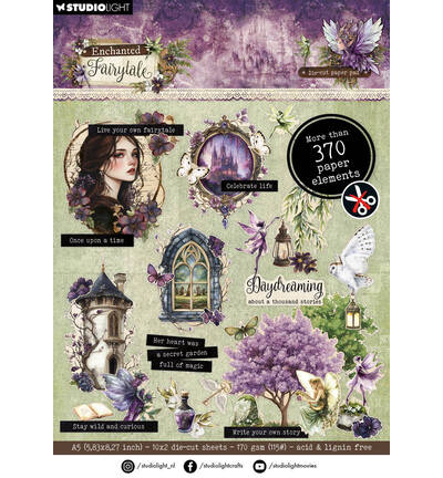 Studio Light - Die-cut elements - Enchanted Fairytale nr. 466