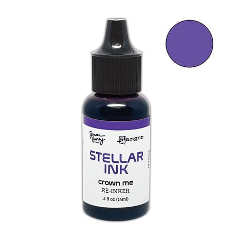 Ranger - Simon Hurley create. Stellar Crown Me Re-inker 0.5 fl oz Ranger - Simon Hurley create. Stellar Crown Me Re-inker 0.5 fl oz