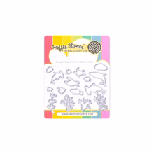 Waffle Flower - Postage Collage Coral Reef Silhouettes Die
