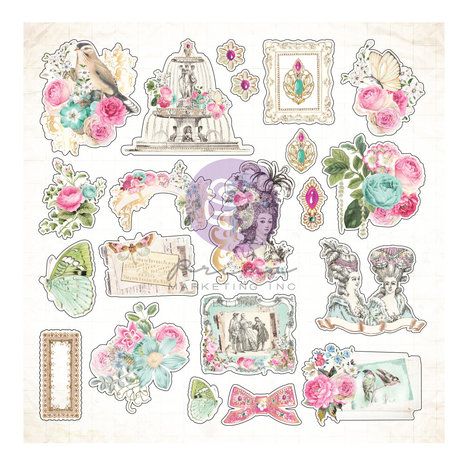 Prima Marketing - Avec Amour Ephemera (42pcs)