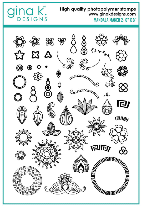 Gina K Designs - STAMPS- Mandala Maker 2