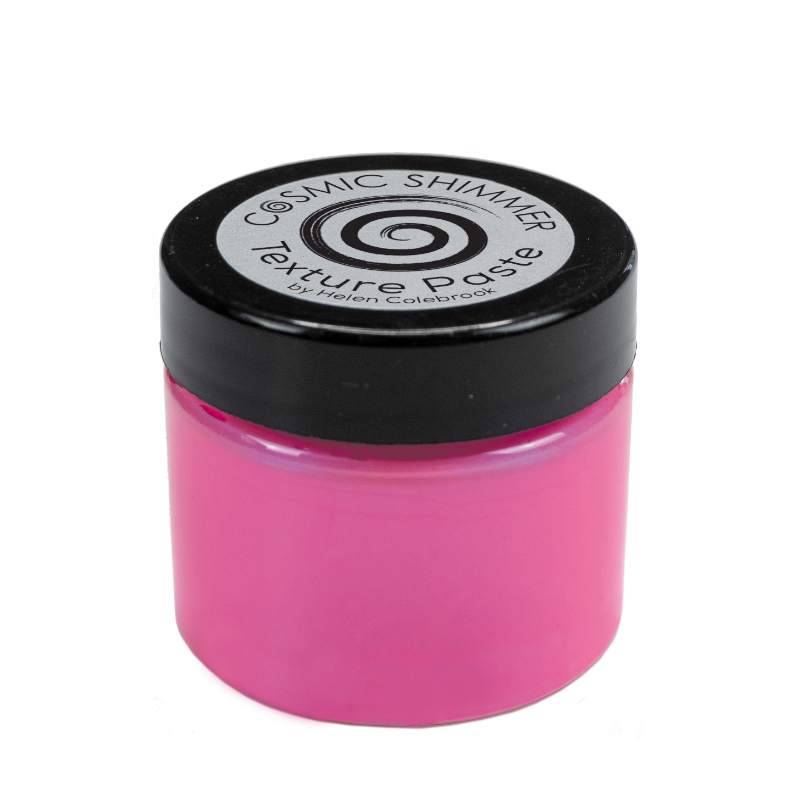 Cosmic Shimmer Helen Colebrook Pearl Texture Paste Flamingo Feathers 50ml