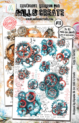 AALL and Create - Rub-Ons A5 Cogs & Curios AALL and Create - Rub-Ons A5 Cogs & Curios