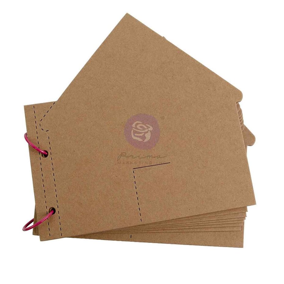 Prima Marketing - Homegrown Chipboard Album Cover Storybook Moments by The 3 Girls Tale