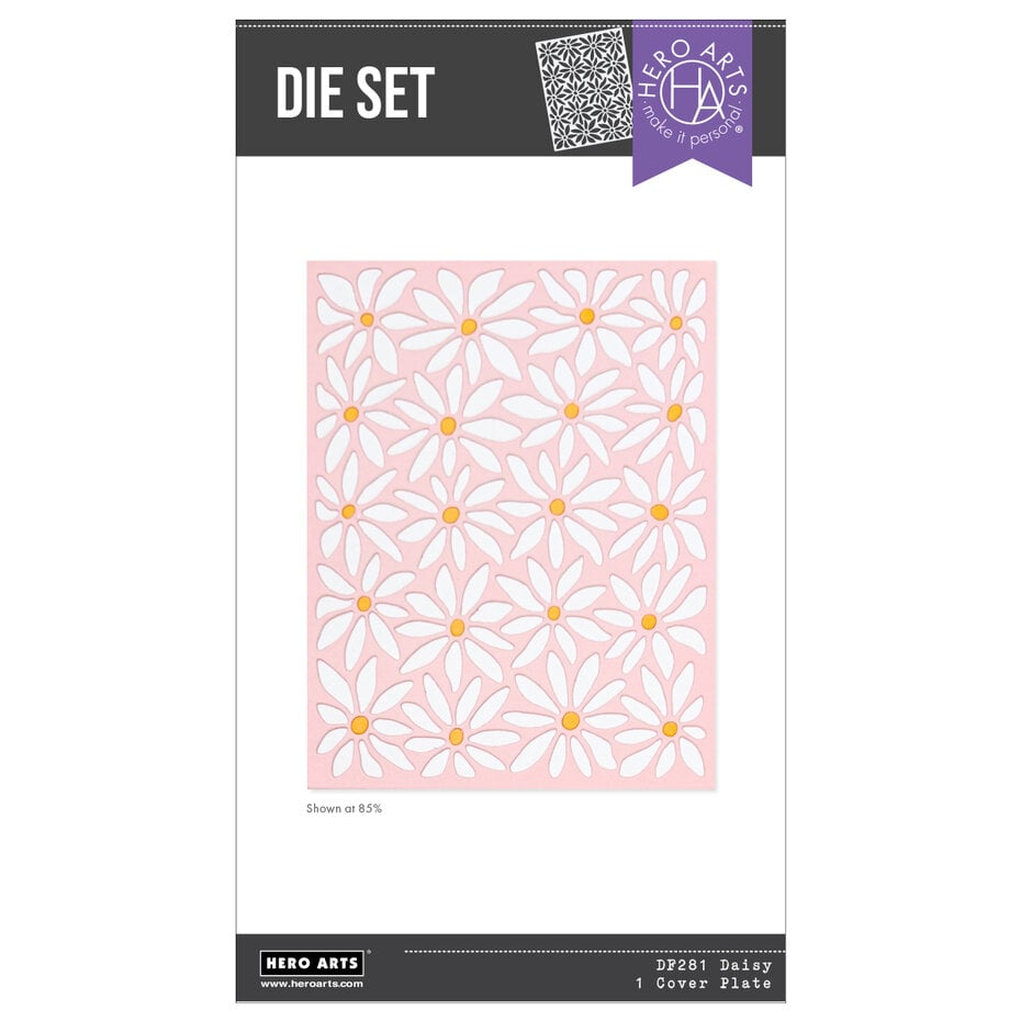 Hero Arts - Eggstra Special Cover Plate Die Daisy