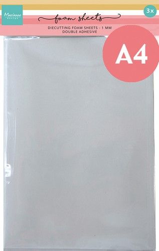 Marianne D Foam sheets Foam sheets- A4 - Weiß 1 mm Marianne D Foam sheets Foam sheets- A4 - Weiß 1 mm