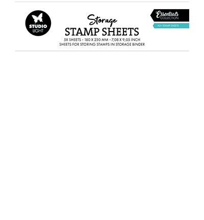 Storage Stamp sheet A5+ sheet Essentials nr.08 Storage Stamp sheet A5+ sheet Essentials nr.08