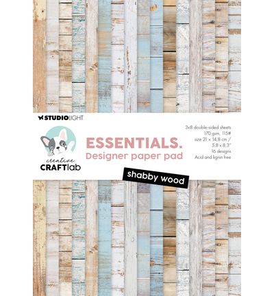 StudioLight - Shabby wood Essentials nr. 431