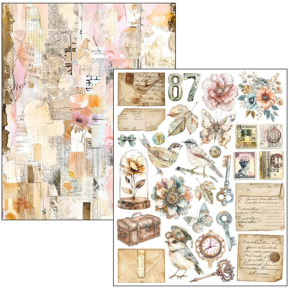 Ciao Bella - Lost in Time A4 Maxi Mixed Media Book
