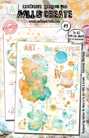 AALL and Create - Rub-Ons A5 Glorious Morious AALL and Create - Rub-Ons A5 Glorious Morious