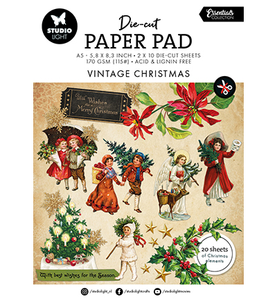 Studio Light - Vintage Christmas Essentials nr. 371
