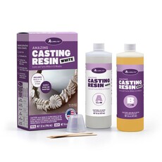 Alumilite - AMAZING Casting Resin Kit - WHITE - 2x473ml (946ml)