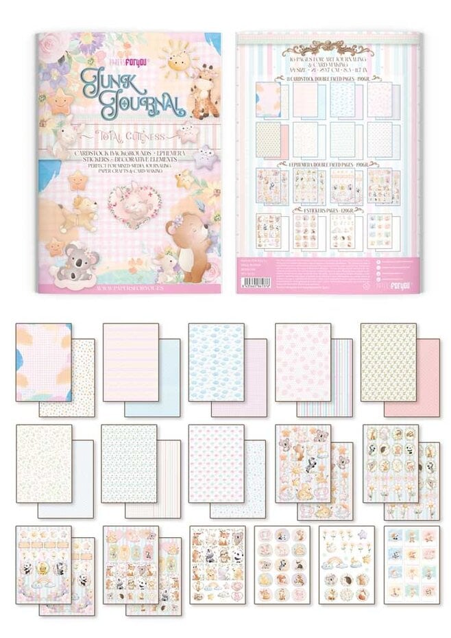 Papers For You - Total Cuteness A4 Junk Journal