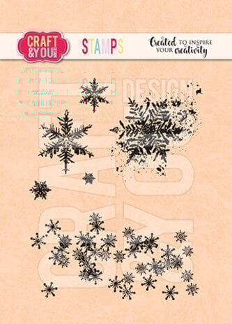 Craft & You Design - Snowflakes Set Stamps