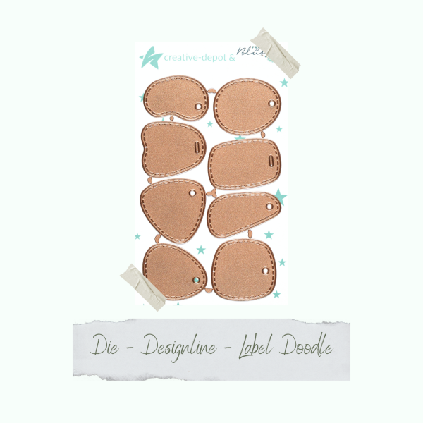 Creative Depot -  Die - Label Doodle 