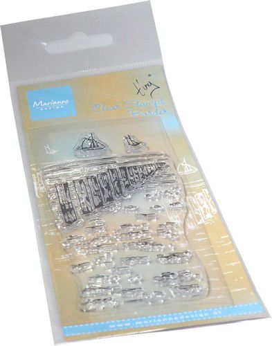 Marianne D Clear Stamps Tiny‘s Border - Strandstangen