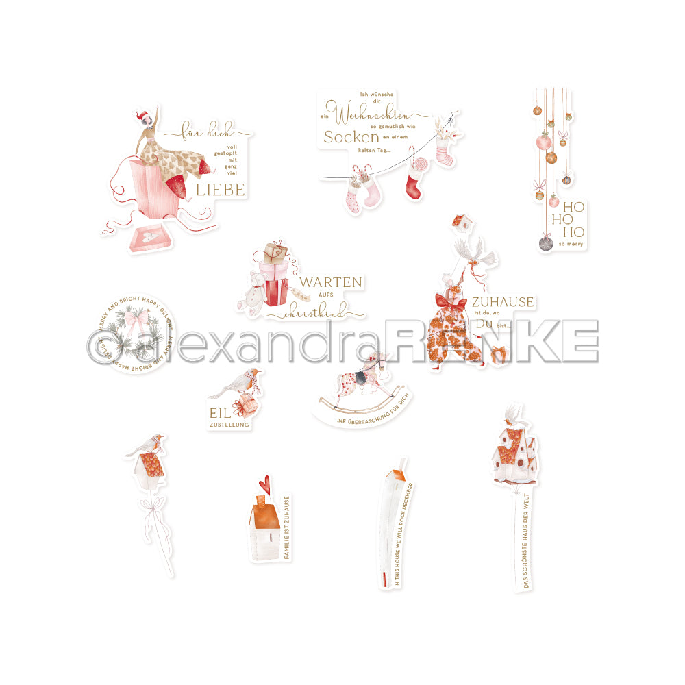 Alexandra Renke - Ephemera 'Warten aufs Christkind'