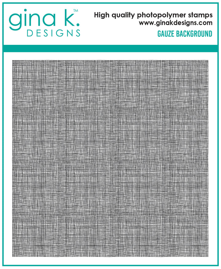 Gina K Designs - STAMPS- Gauze Background Stamp