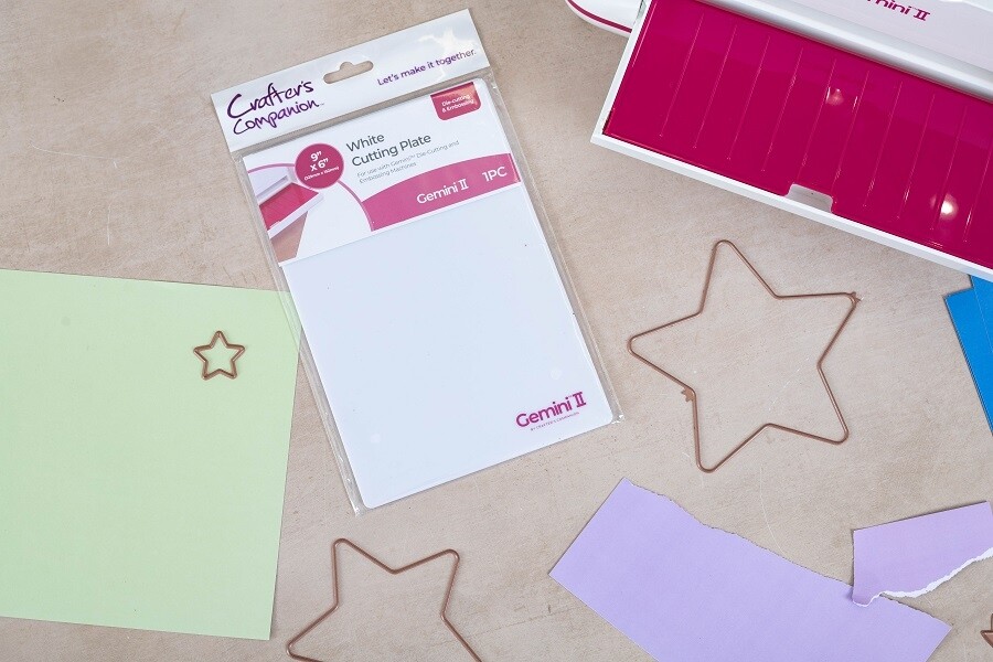 Gemini II Accessoires - Weiße Schneideplatte A5 Gemini II Accessoires - Weiße Schneideplatte A5