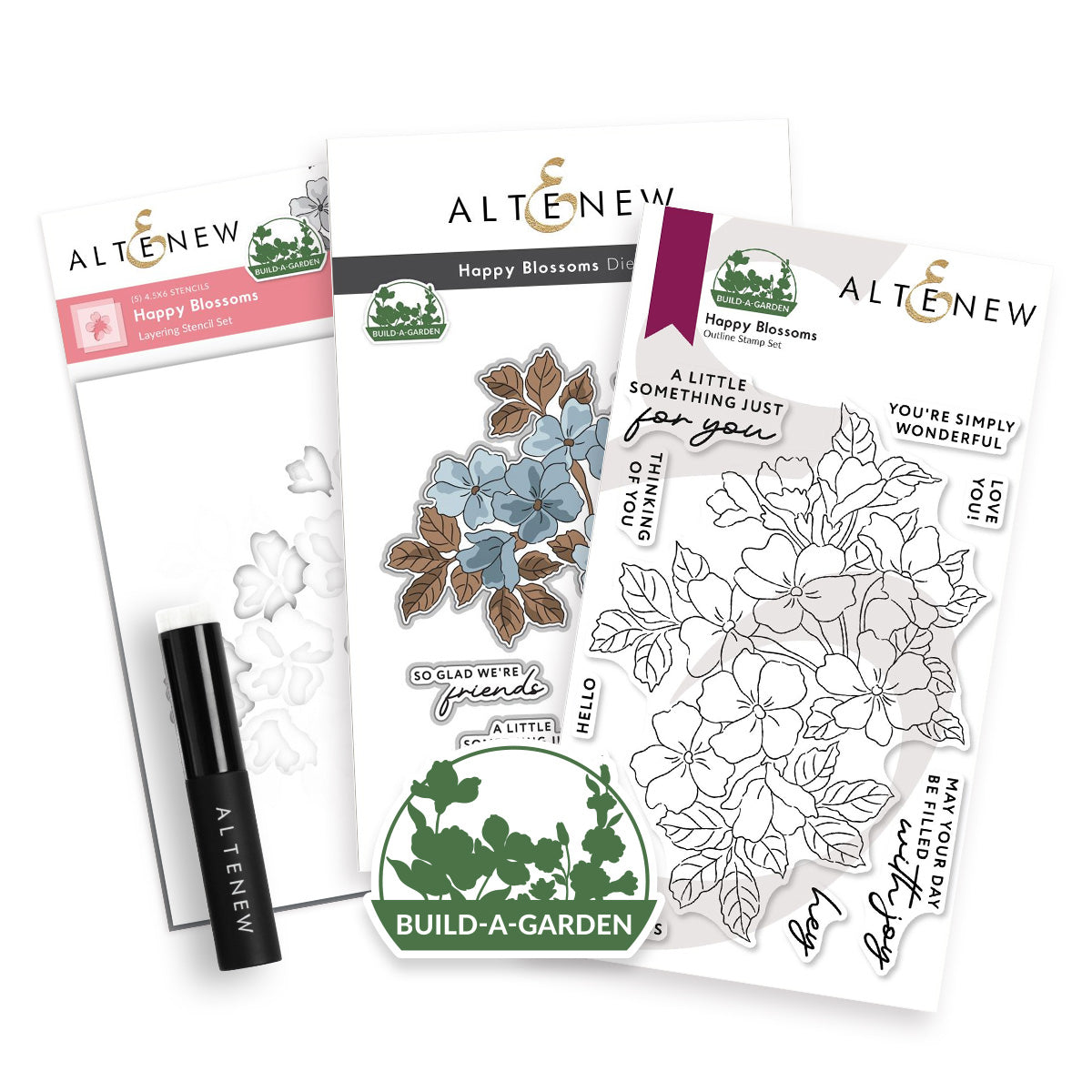 Altenew - Build-A-Garden: Happy Blossoms
