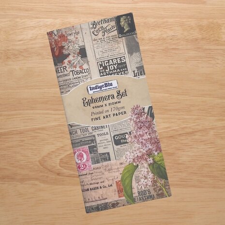 IndigoBlu - Ephemera Set DL Paper Book