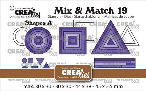 Crealies Mix&Match 19