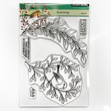 Penny Black - HEARTSONG (CLEAR STAMPS)