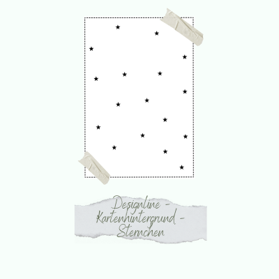 Creative Depot -   Stempelset - Designline - Kartenhintergrund - Sternchen 