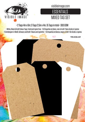 Visible Image - Tomorrow's Memories Essentials Mixed Tag Set Visible Image - Tomorrow's Memories Essentials Mixed Tag Set