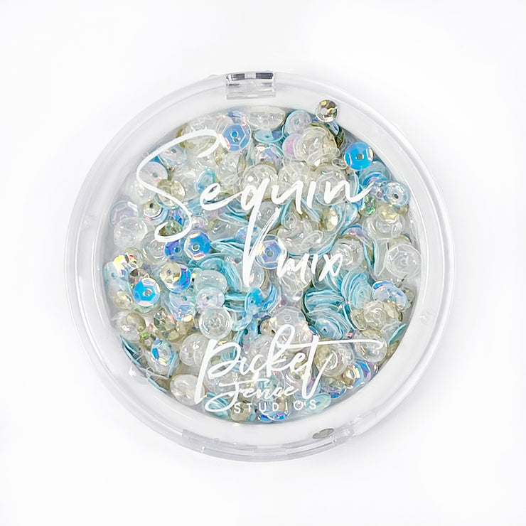 Picket Fence Studios - Sequin Mix - Island Blues Picket Fence Studios - Sequin Mix - Island Blues