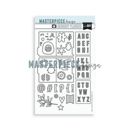 Masterpiece Memory Planner - Die-set - File folder fun Masterpiece Memory Planner - Die-set - File folder fun
