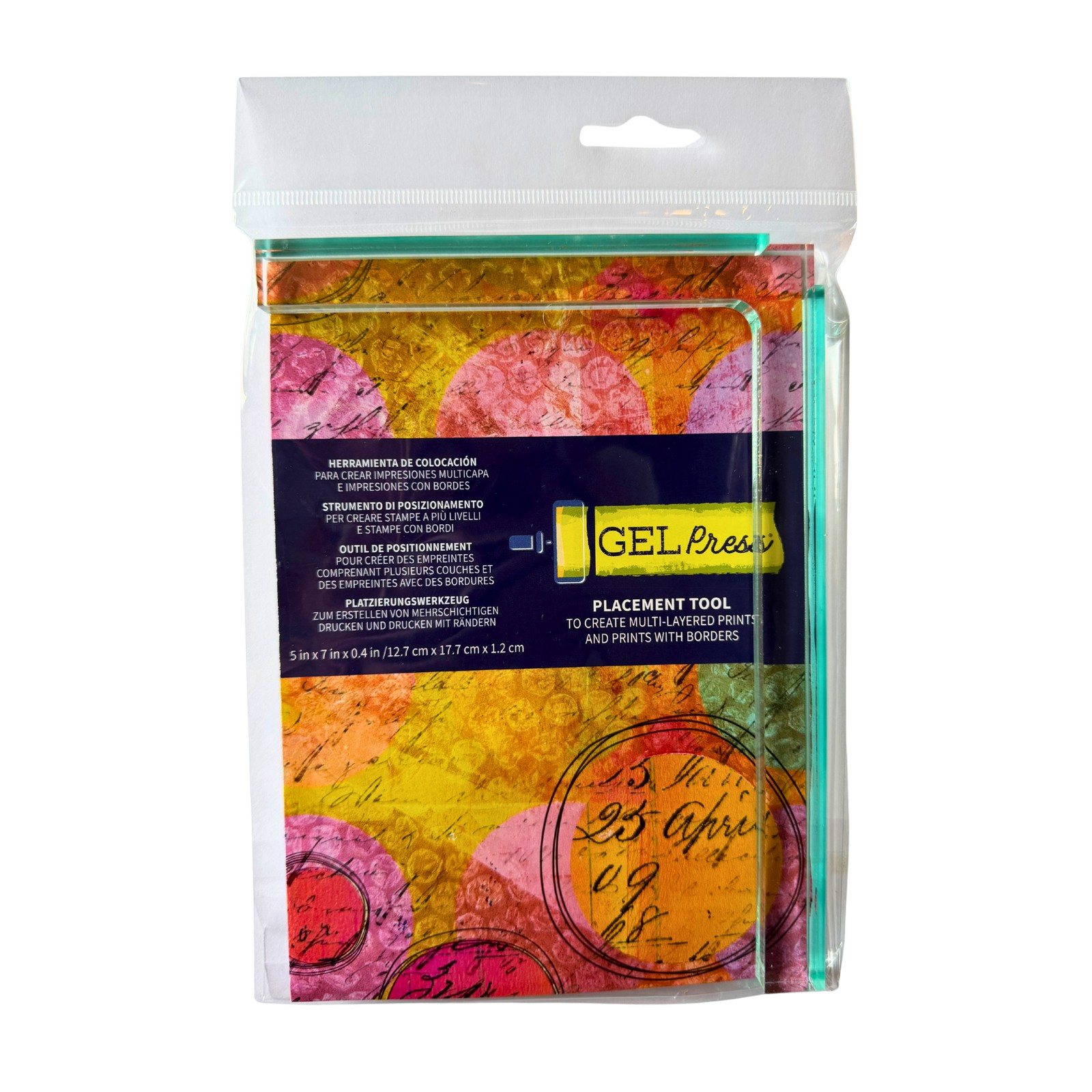 Gel Press • Placement Tool 12,7x17,7x1,2cm