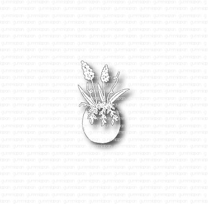 Gummiapan - Lupins in Eggshell