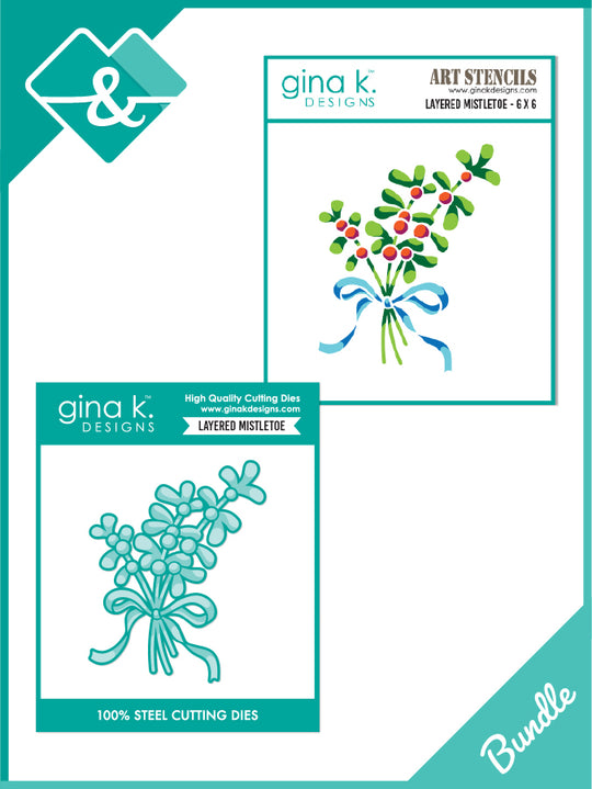 Gina K Designs -  BUNDLE- Layered Mistletoe Gina K Designs -  BUNDLE- Layered Mistletoe