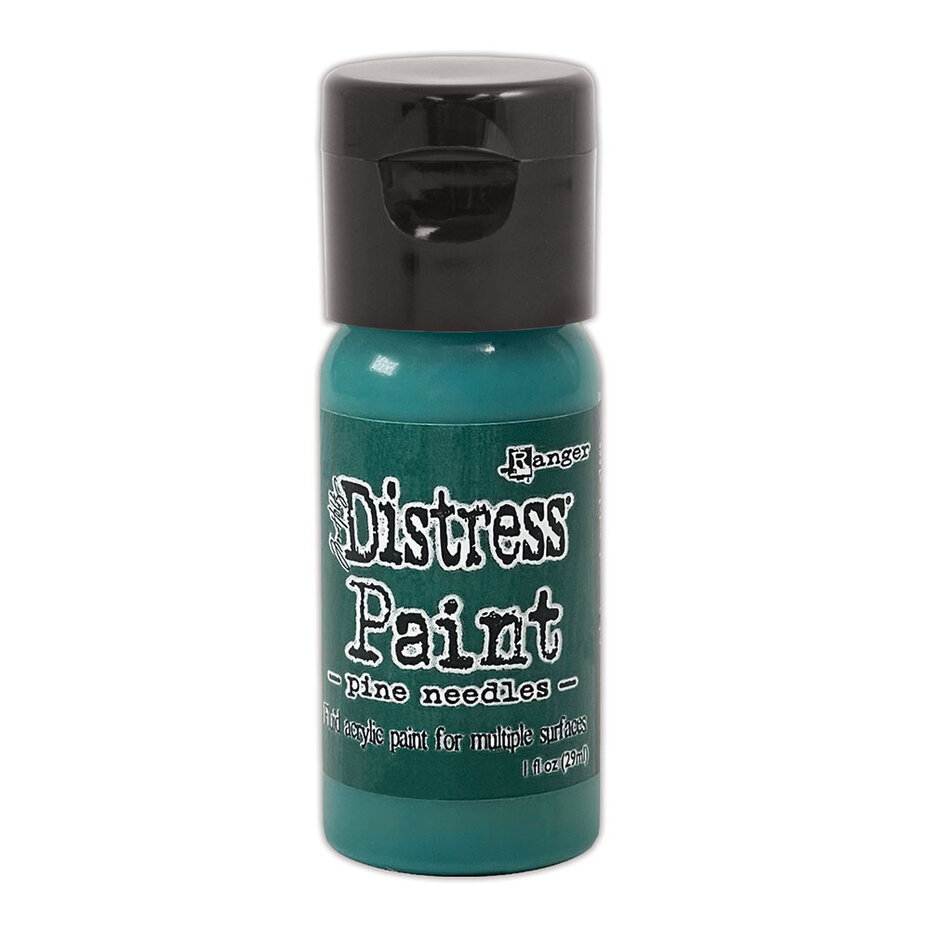 Ranger - Tim Holtz Distress Paint Flip Top Pine Needles 1 fl oz (29 ml)